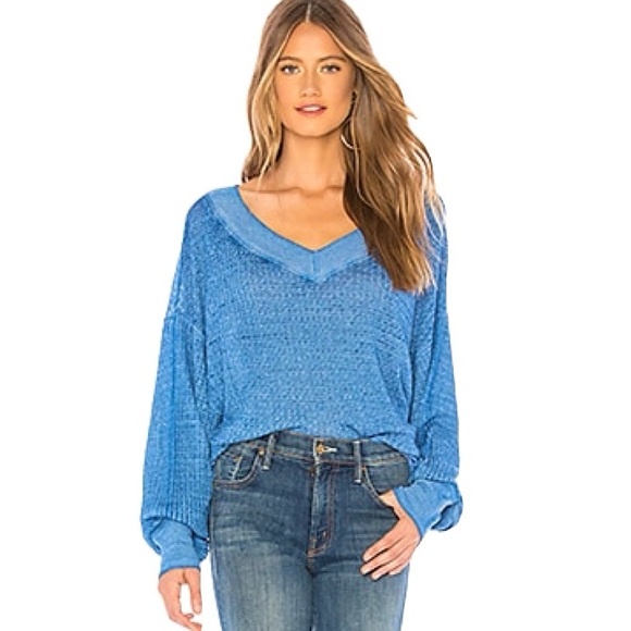 FREE PEOPLE We The Free Southside Thermal Top Size M - Picture 10 of 10